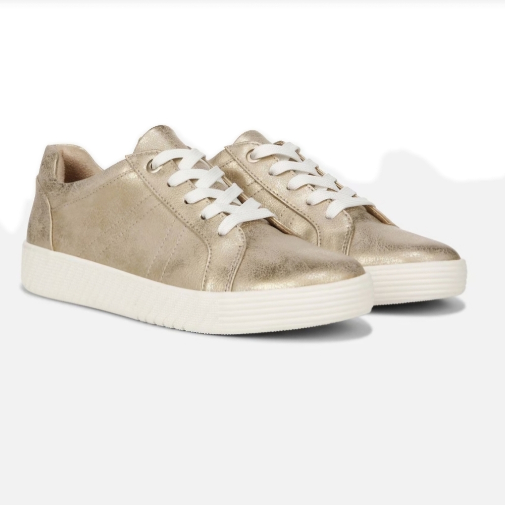 Soul by Naturalizer Neela Sneaker in Gold